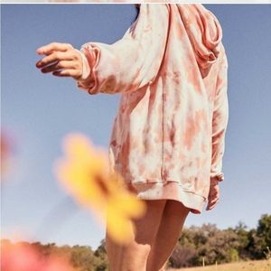 Aerie Oversized Tie-dye Hoodie XL
